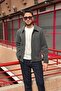 Men'S, Standard-Fit, Zipper Detail, Shirt Collar, Cashmere Jacket 626 - 4
