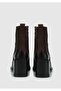 Brown Leather Women's Boots - 4