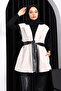 Stone Belted Double Pocket Cashmere Vest - 3