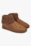 Women's Uggia Tan Suede Knitted Leggings Detailed Boots
