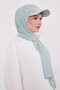 Light Green Practical Hat and Shawl Set - 2