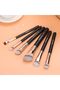 Foundation Contour Conceal Brush Set, 3PCS Angled Synthetic Kabuki Brush for Blending Settin - 7