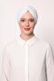 White Practical Wrap-Around Bonnet - 3