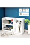 Office Bookcase Easy Accessibility, Ideal Storage Bookshelf for Home and Workplace - White - 4