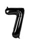 7 Number Black Foil Balloon 76cm 34'' Helium Suitable Party Balloon