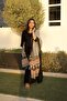 Solid Black Kurta Set with Cotton Dupatta - 2