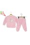Atabay 211-10-25 Baby Girl Set 2-Piece Welsoft Duck Embroidered 12/24 Months - 2