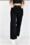 Milano High Waist Wide Leg Lycra Wide Leg Palazzo Pants - 2