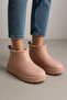 Women's Powder Fur Lined Waterproof Faylon Rain Boots Byndumfay02 - 2