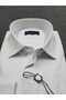 Slimfit Ice Blue Men's Shirt with Lycra Slim Fit Structure As052012-03 - 3