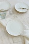 Aura Gold 6-Piece 21 cm Premium Porcelain Dessert Plate Set - 2
