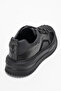 Men's Thick Sole Lace-Up Comfort Casual Shoes Genuine Leather Mc 20326 Black - 3