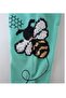 Girl's Leggings Sequin Bee Embroidery