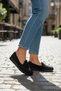 Women's Ballet Flats Black Lightweight Comfortable Sole Stylish Daily Shoes - 5