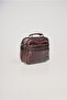 31619 Brown Genuine Leather Messenger Bag - 5