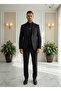 Suit Slimfit with Vest Black Sd42225