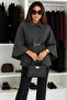 Women's Winter Cashmere Poncho - 5