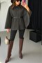 Women's Winter Cashmere Poncho - 6