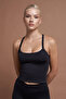 Nova Black Seamless Tank Top Women's Sports Tank Top - 6