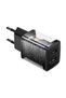 Compact 2x USB 10.5W black wall charger - 6