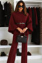 Women's Winter Cashmere Poncho - 4