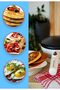 4-Piece Crepe Maker Set 800W ME-CRP333 Grey/White - 5