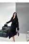 Women's Belted Lined Premium Imported Fabric Cape Coat