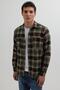 Men's Regular Fit Normal Cut Double Pocket Winter Lumberjack Checkered Shirt - 5