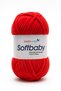 Softbaby (Velvet-Chenille) Hand Knitting Yarn 545 Dark Red