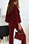 Women's Winter Cashmere Poncho - 3