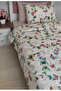 Double King Size Premium Ranforce Soft Textured Elastic Sheet Set - 3