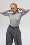 Serina Turtleneck Gray Slim Knitwear - 3