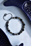 Certified Tourmaline and Hematite Natural Stone Macrame Bracelet - 3