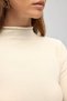 Serina Turtleneck Beige Slim Knitwear - 8