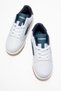 Women's Sports Shoes; White Lacquer Yellow - 5