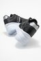 Women's Sports Shoes; Black and White Soles - 4