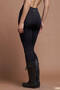 Moss v black Seamless scrunch Shaping / Sculpting sports leggings - 3