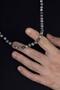Round Cut Jasper Stone Natural Gemstone Men's Necklace