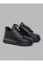Women's High Sole Lace-Up Stone Patterned Comfortable Sports Shoes Casual Sneakers - 2