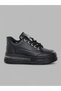 Women's High Sole Lace-Up Stone Patterned Comfortable Sports Shoes Casual Sneakers - 6