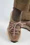 Koralia Women's Genuine Leather Sabo Mink Slippers - 5