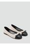 Lace-up Detailed Leather Ballerinas