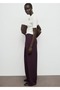 Pleated Wide Leg Pants - 7