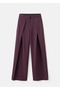 Pleated Wide Leg Pants - 3