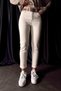 A149268 High Waist Mom Women's Jeans Ecru Jeans Slim Fit Jeans
