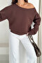 Women's Shoulder Detail Fleece Sweatshirt – Comfortable & Feminine Style - 5