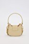 With Logo, Mini Size, Chain Detail, Long Strap, Women's Stylish Handbag 930346 Green - 4