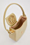 With Logo, Mini Size, Chain Detail, Long Strap, Women's Stylish Handbag 930346 Green - 3