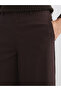 Lcw Vision Brown Standard Fit Wide Leg Women's Trousers - 3