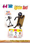 4-4' Educational Box Game Set (Montessori Trash Man-Fun Tubes, Sticks and Cords) - 5